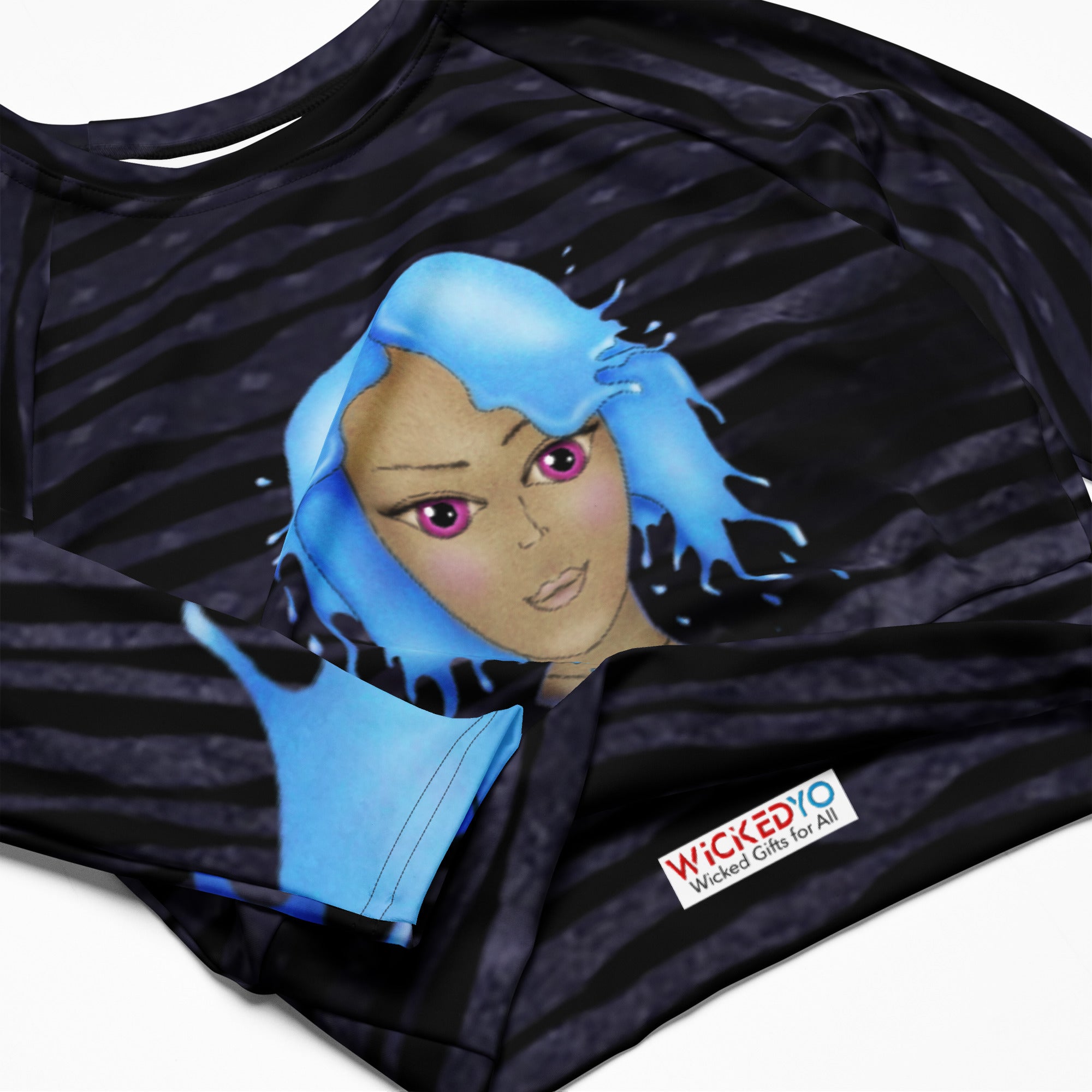 acquarius-cropped-gym-long-sleeved-girls-top-black-zodiac-art-cosmic-aqua-wickedyo6